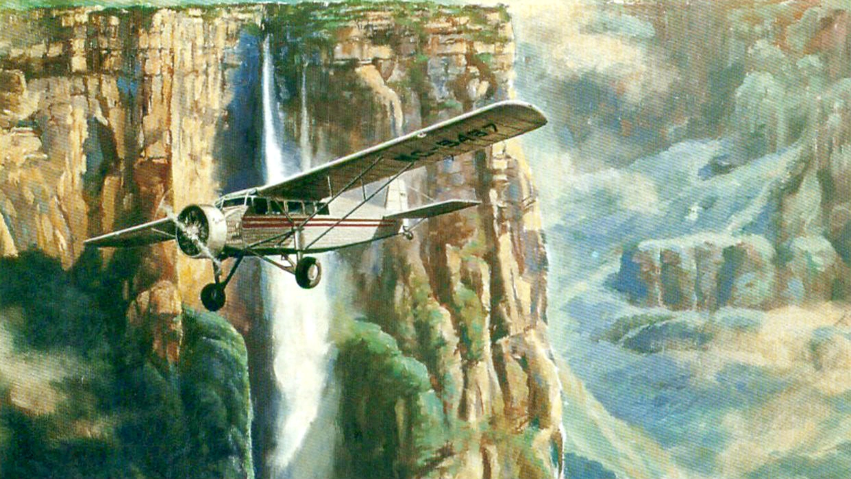 Jimmie-Angel-Plane-in-Canaima-Venezuela-The Golden Shelter.com